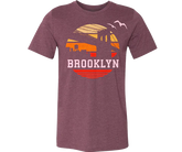 Orange Sunrise Brooklyn T-Shirt